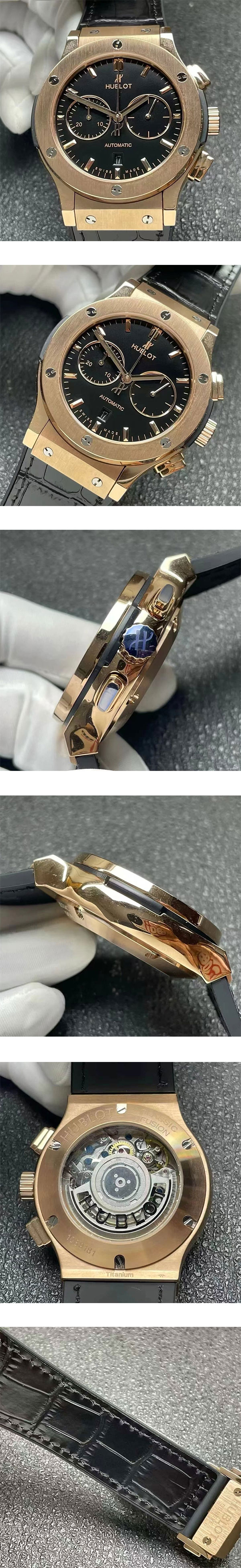 ウブロコピー クラシック・フュージョン クロノグラフ キングゴールド 521.OX.1181.LR 愛用腕時計